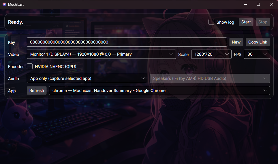 Mochicast app screenshot